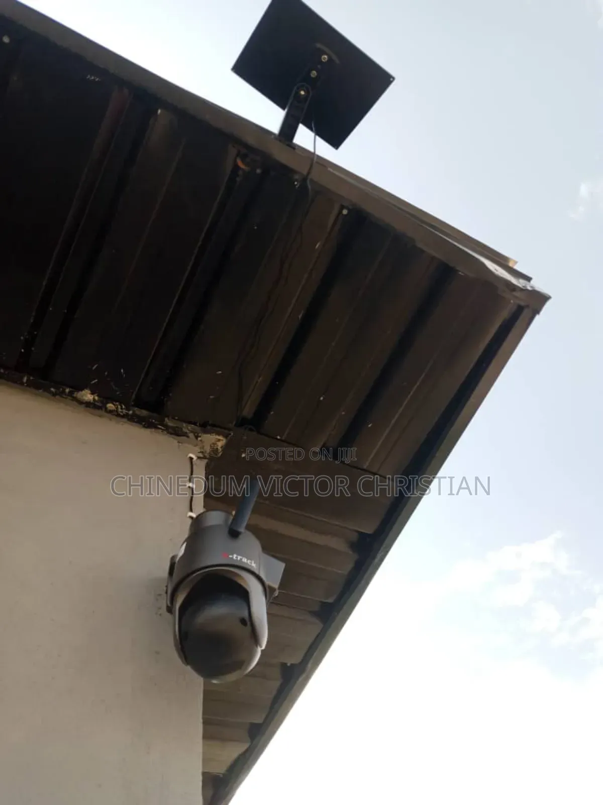 Solar PTZ Camera Installation