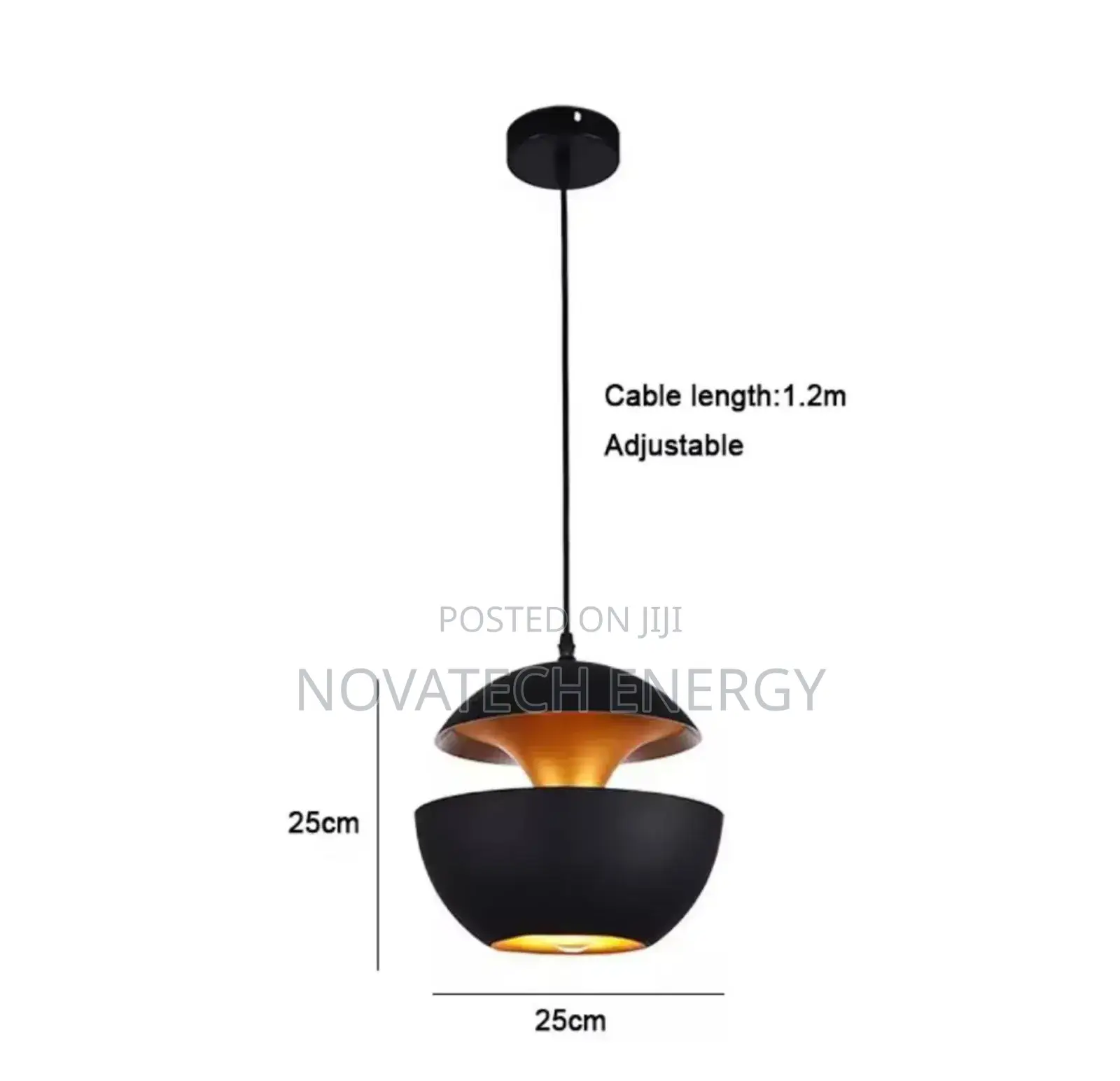 Futuristic Nordic Design Single Dropping Pendant Light
