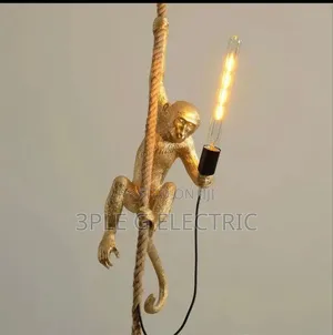 Monkey Dropping Pendant Light