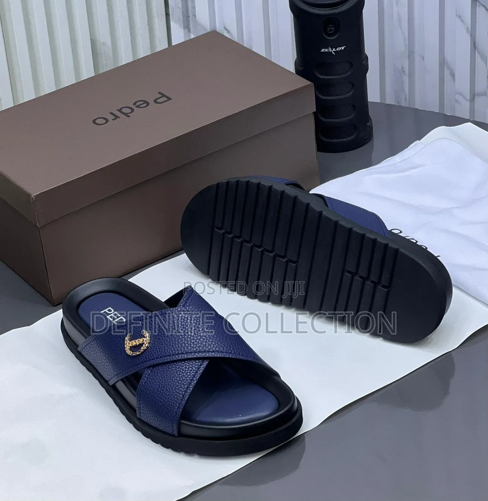 Pedro Leather Slippers