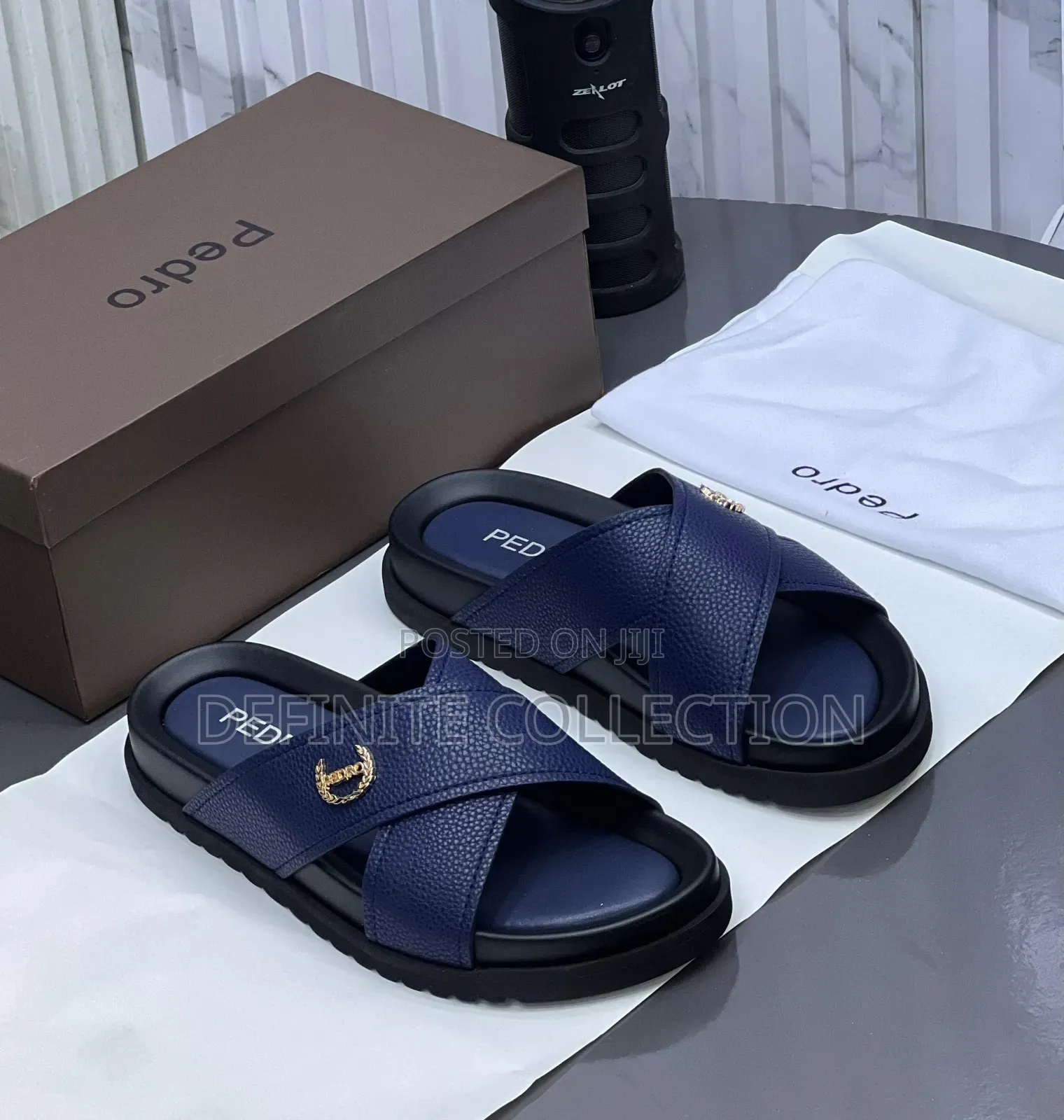 Pedro Leather Slippers