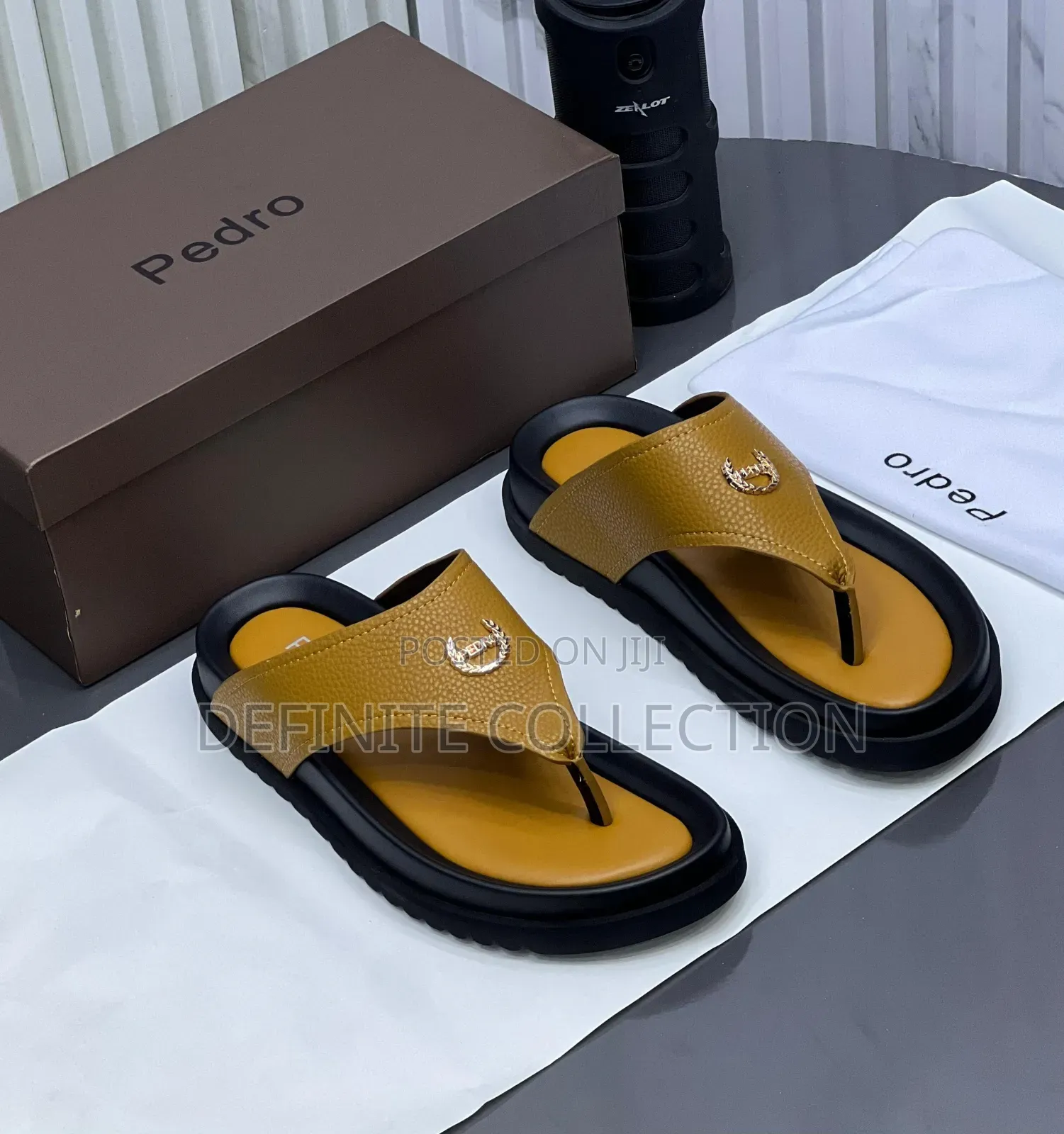 Pedro Leather Slippers