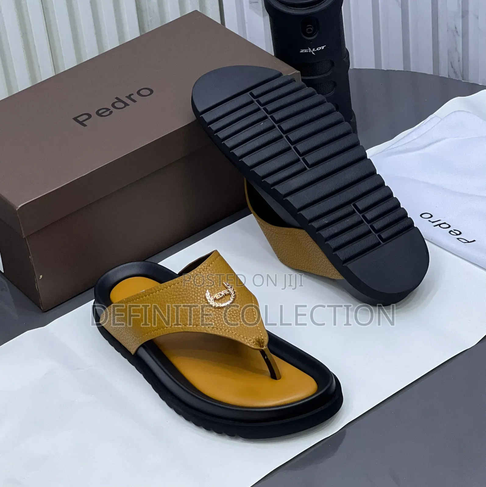 Pedro Leather Slippers