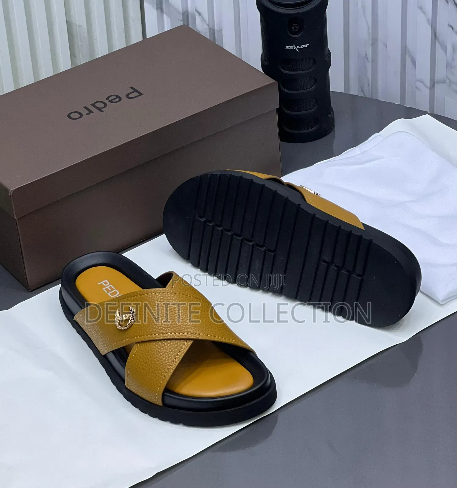 Pedro Leather Slippers