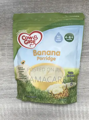 Photo - Cow Gate Banana Porridge 4-6m+