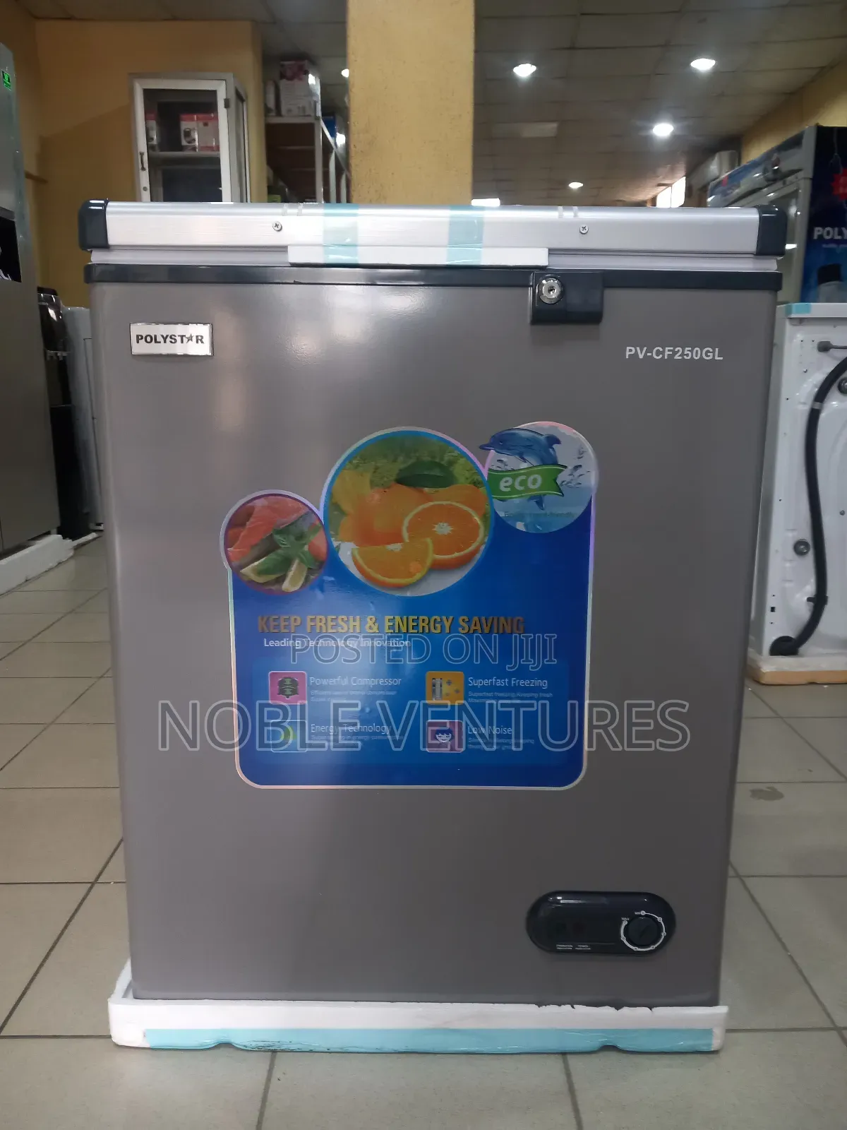 Original Polyester 150litters Chest Freezer 100%Copper