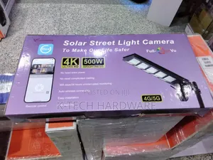Photo - Crossfire 500w Solar Street Light With 4g/5g Camera