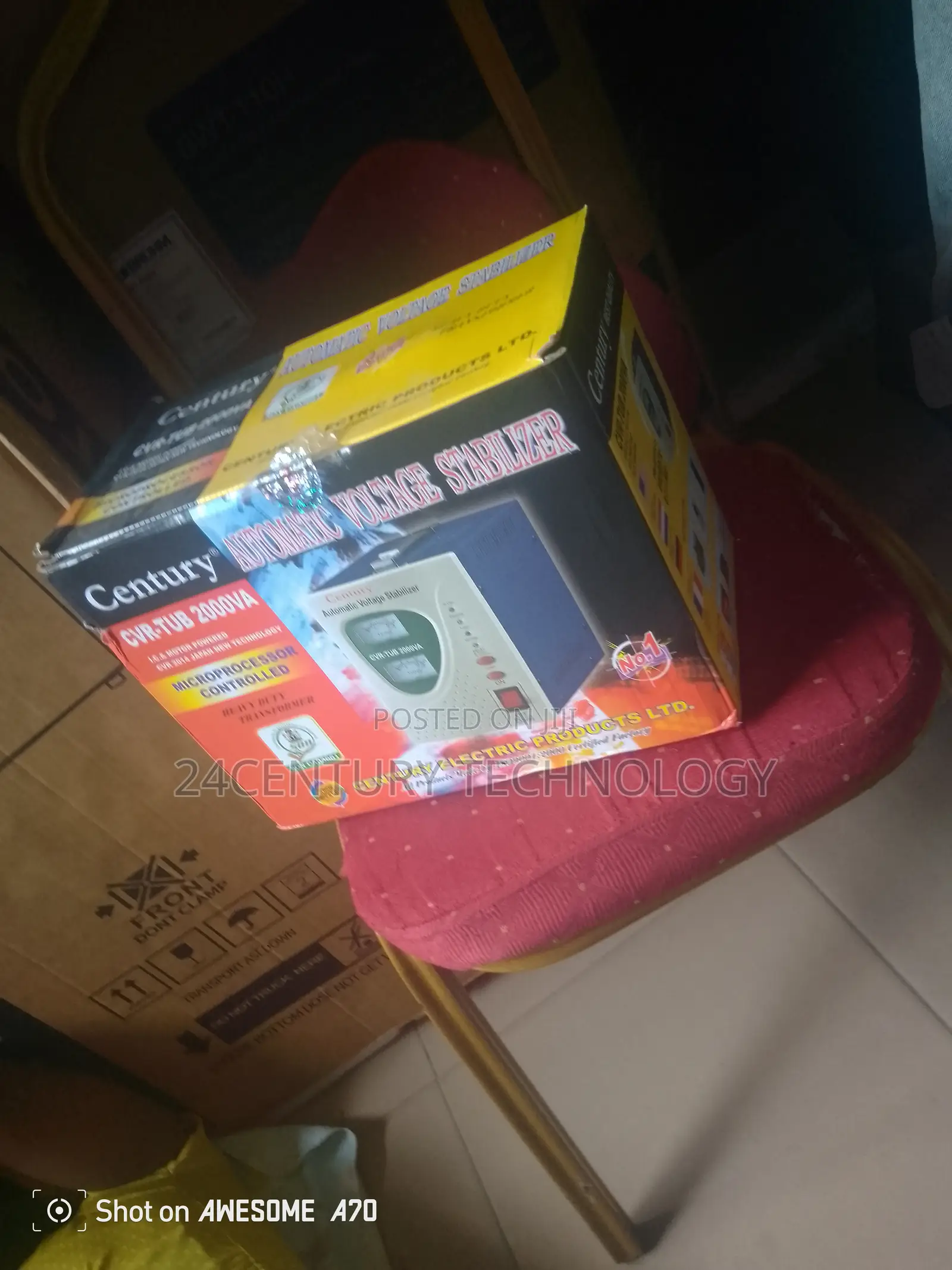 Century 2000va Heavy Duty Voltage Stabilizer