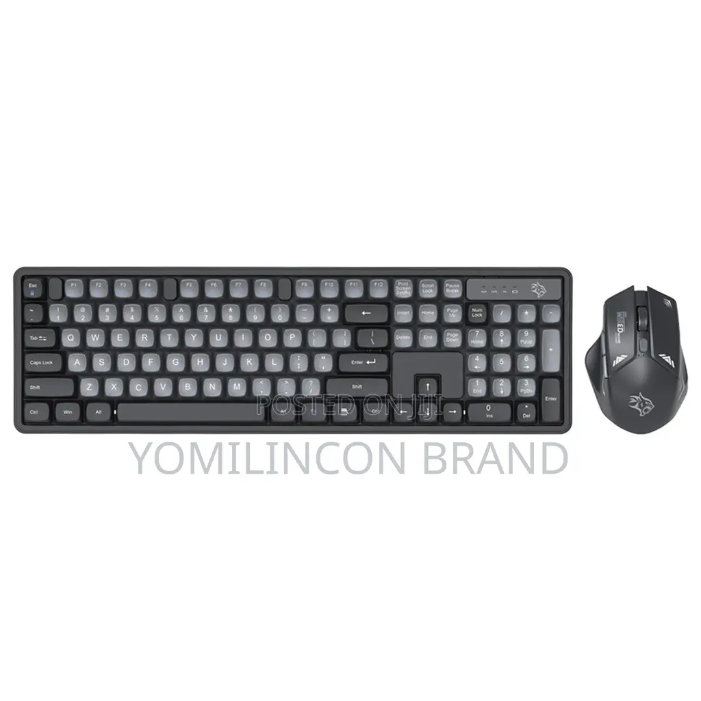 Porodo Gaming Wireless Keyboard Mouse Set