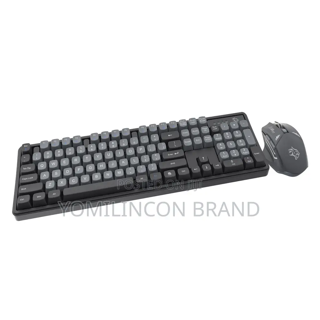 Porodo Gaming Wireless Keyboard Mouse Set
