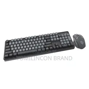 Porodo Gaming Wireless Keyboard Mouse Set