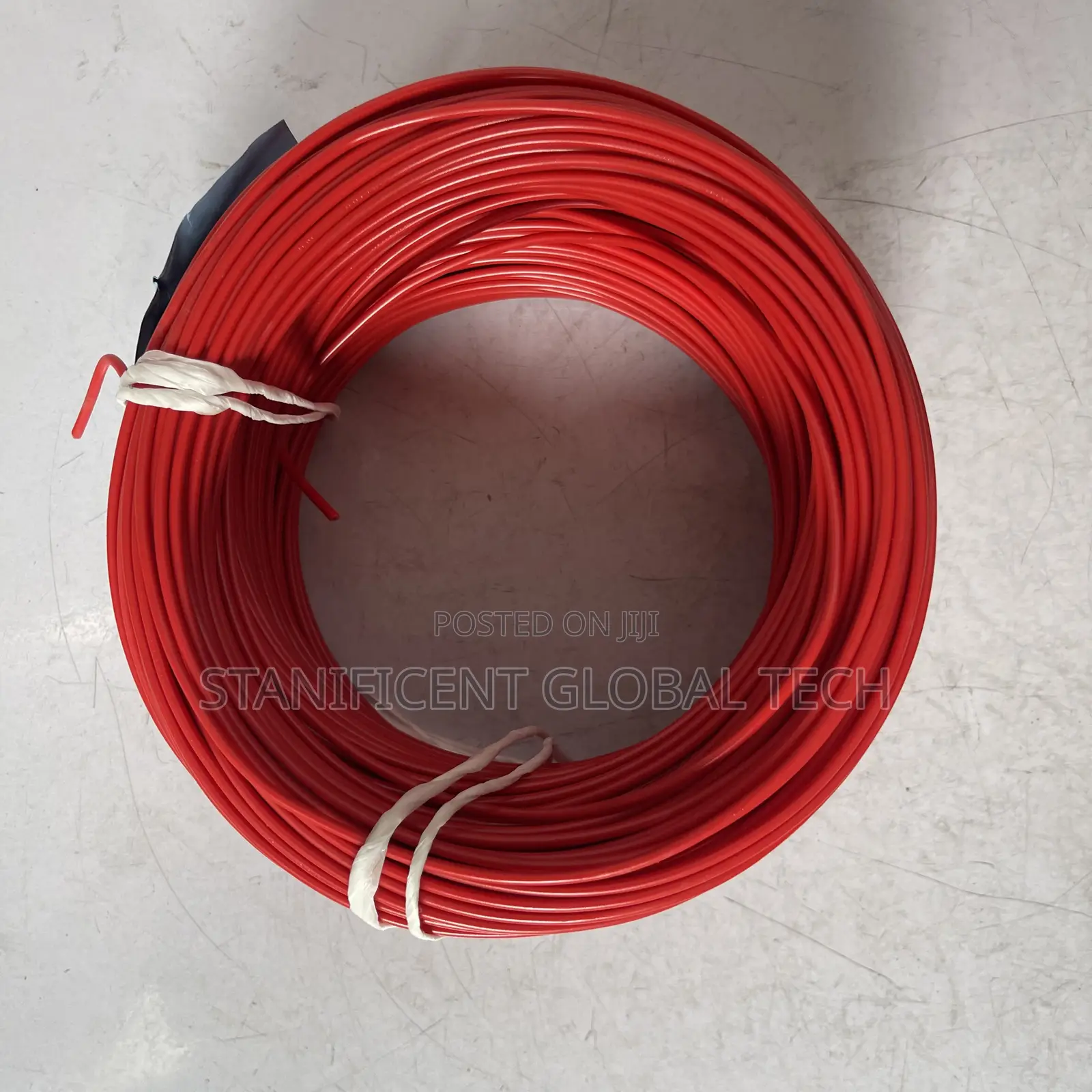 Coil of 1mm Comester Cable (Red)