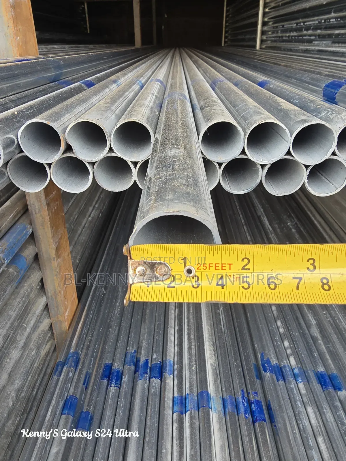 11⁄4x2mm Galvanized Pipe (40mm)