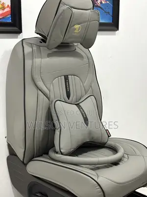 Photo - Plain Ash Car Leather Seat Cover
