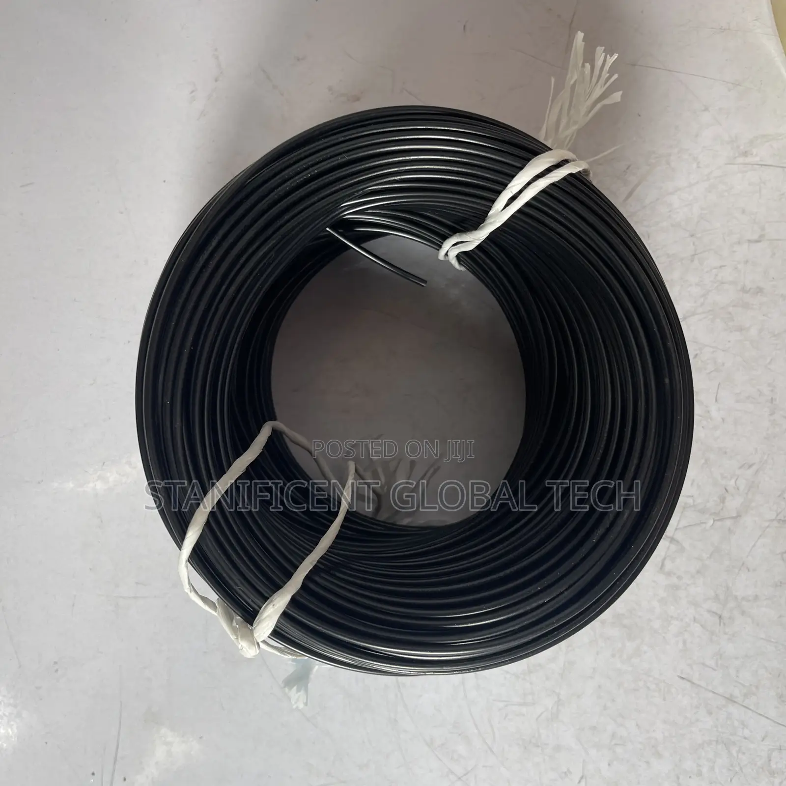 Coil of 1mm Comester Cable (Black)