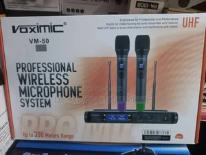Photo - Voximic Vm-50 Professional Wireless Microphone System