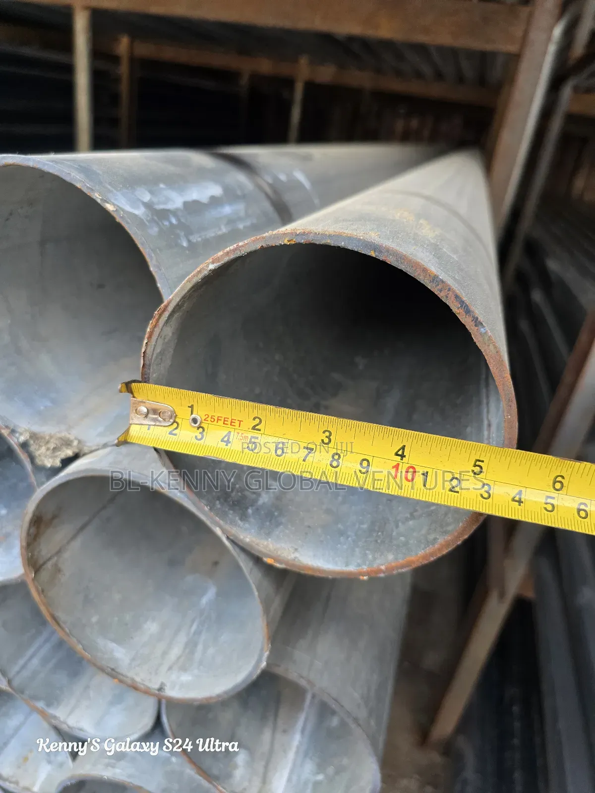 5"X3mm Galvanized Pipe (140mm)