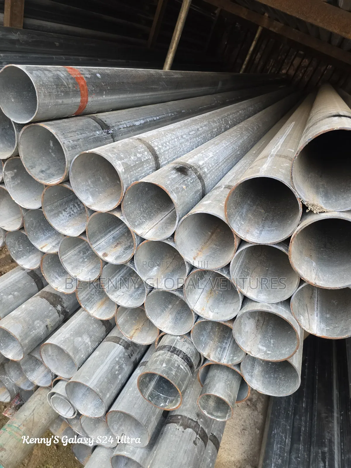 5"X3mm Galvanized Pipe (140mm)