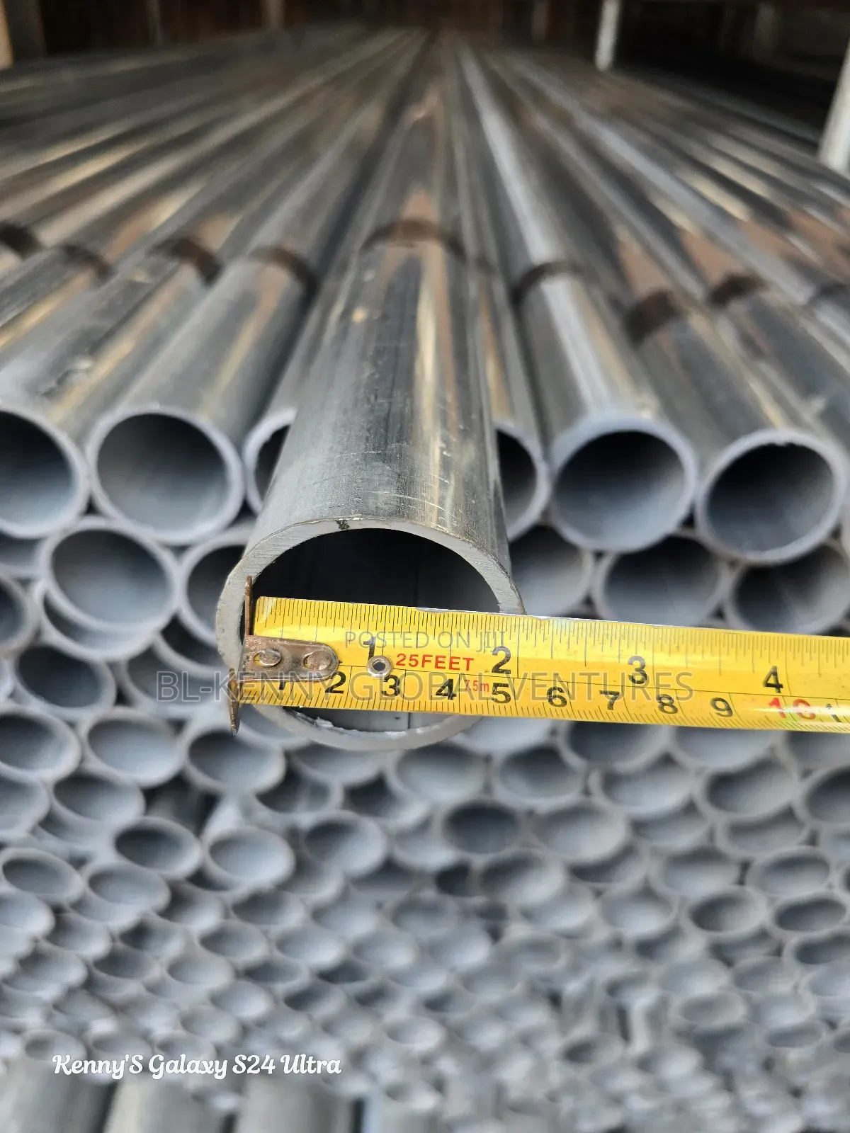 5cmx2.5mm Galvanized Pipe (50mm Galv)