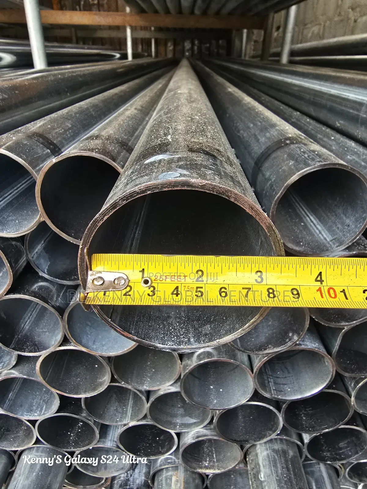 3"X2.5mm Galvanized Pipes (80mm)