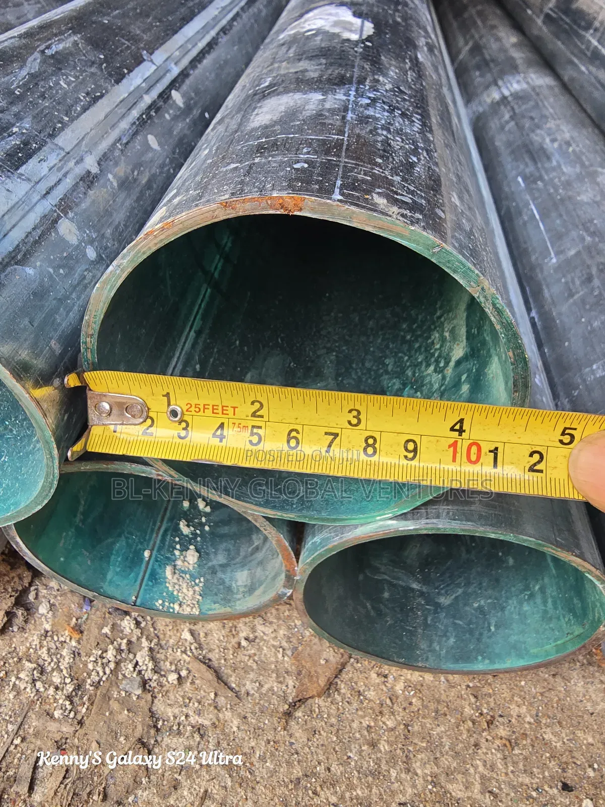 4"X3mm Galvanized Pipe (100mm)