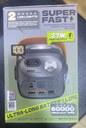 Remax 60,000mah 27w Typec Input and Output Charging