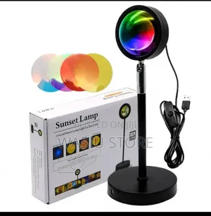 RGB Sunset Lamp With Remote Control