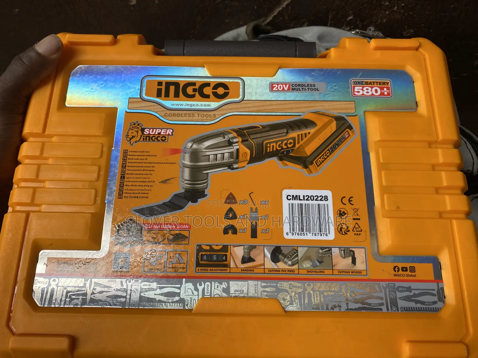 Ingco Cordless Multi Tool Cmli20228