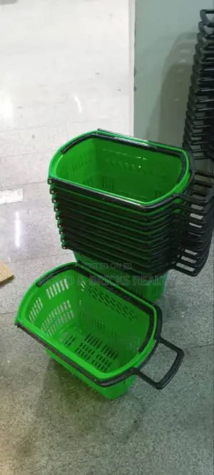 Plastic Shopping Trolley