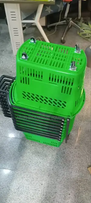 Plastic Shopping Trolley