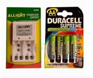 Photo - Supreme Aa Rechargeable Batteries With Allight Charger