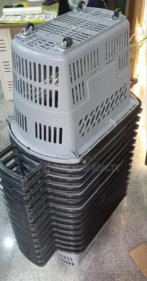 Gray Basket Trolley