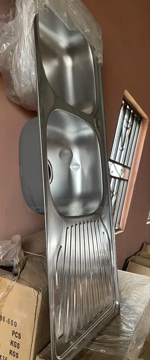 Tornobo Double Bowl Single Tray Kitchen Sink (Big Hole)