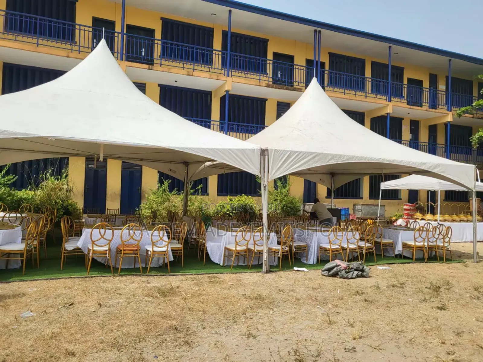 Imported White 20/20 Canopy