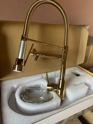 Gold Mixer Basin Tap
