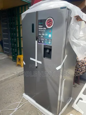 Original Hisense Inverter Side by Side Frige With Water Dispenser