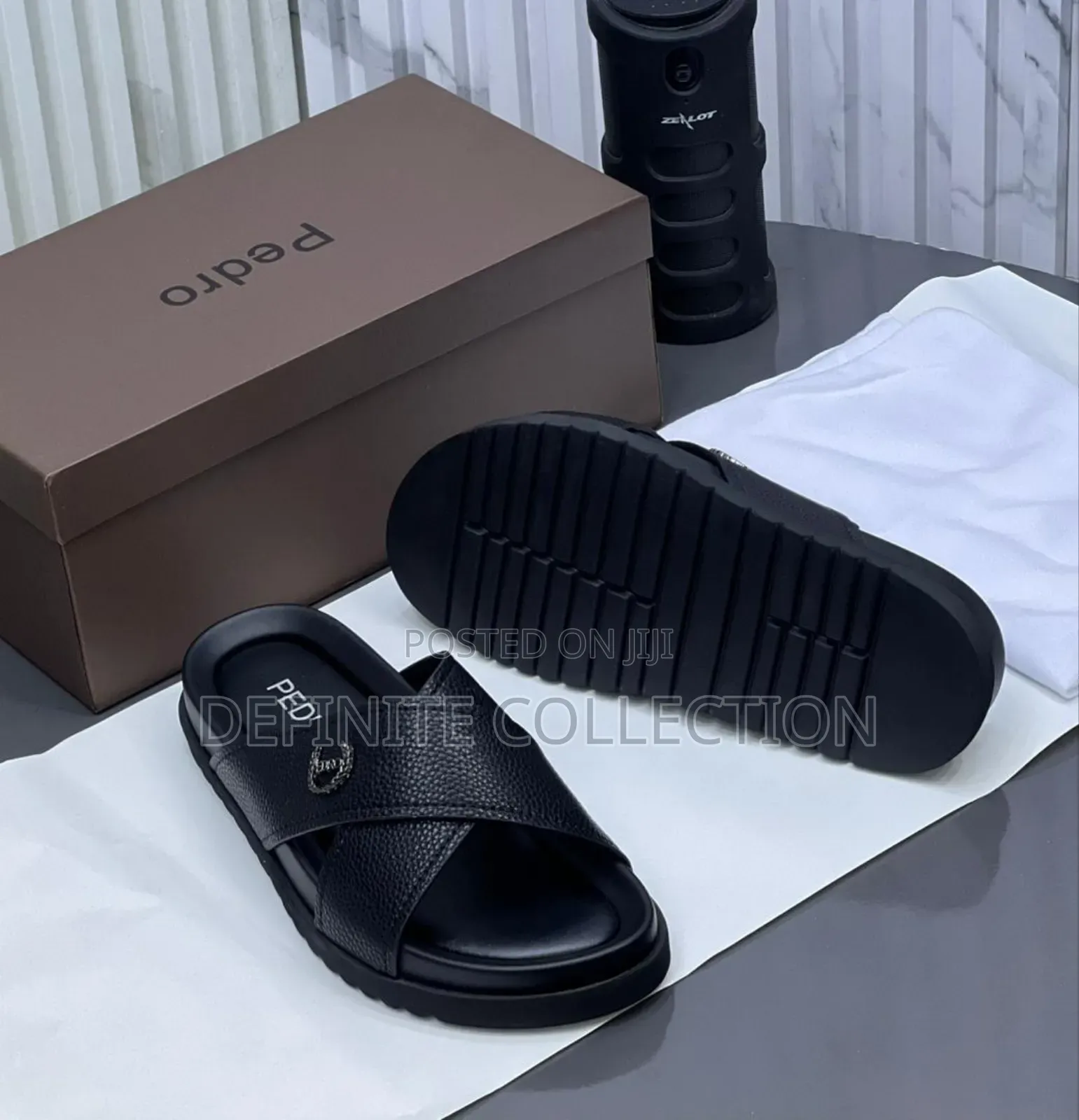 Pedro Leather Slippers