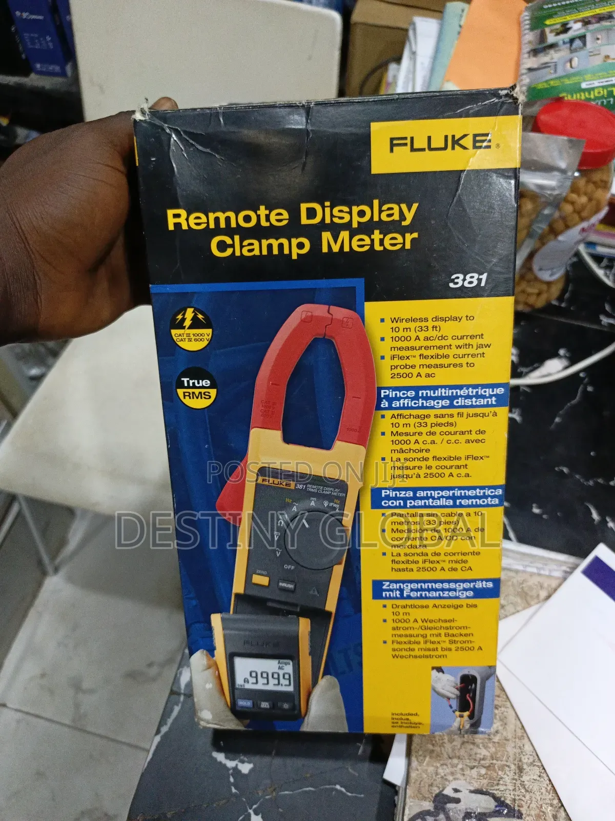 Remote Display Clamp Meter Fluke. 381