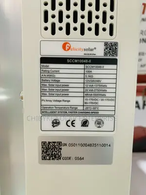 Felicity Charge Controller 100a/48v