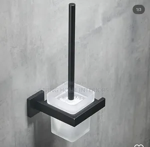 Luxury Black Toilet Brush High Quality