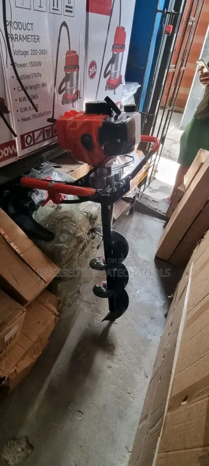 Original Earth Auger Machine