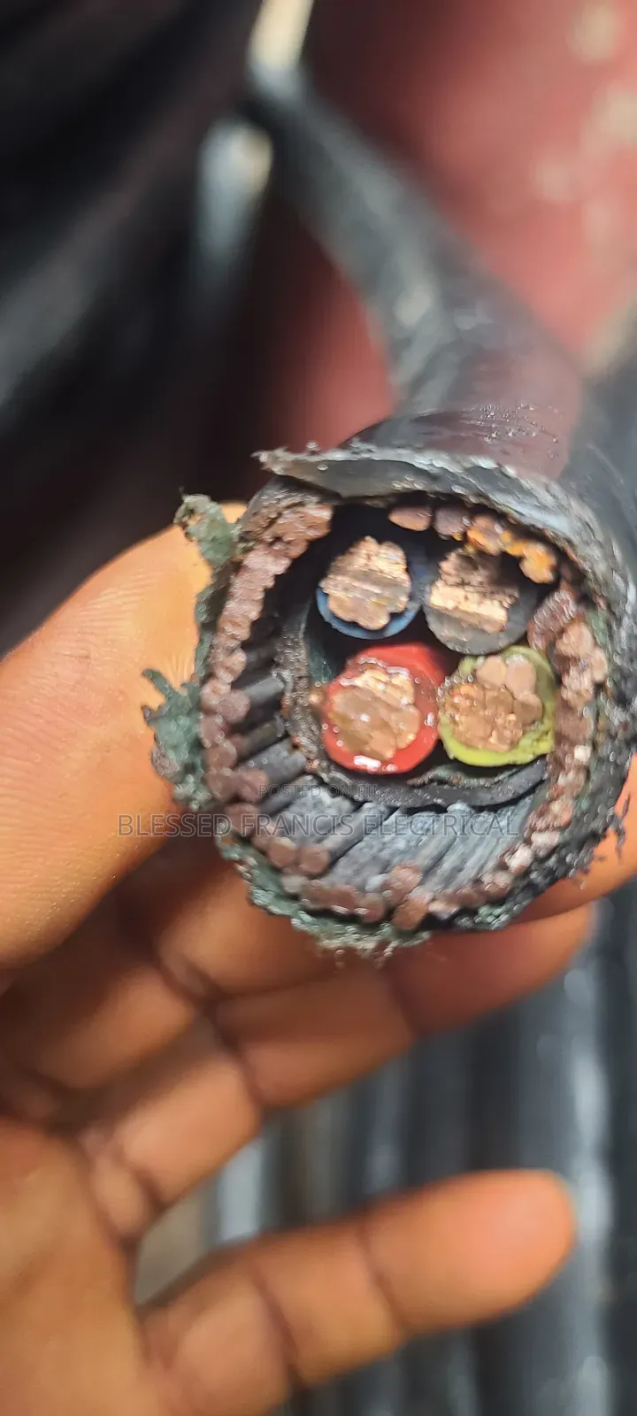 25mmx4 Nigerchin Amored Cable