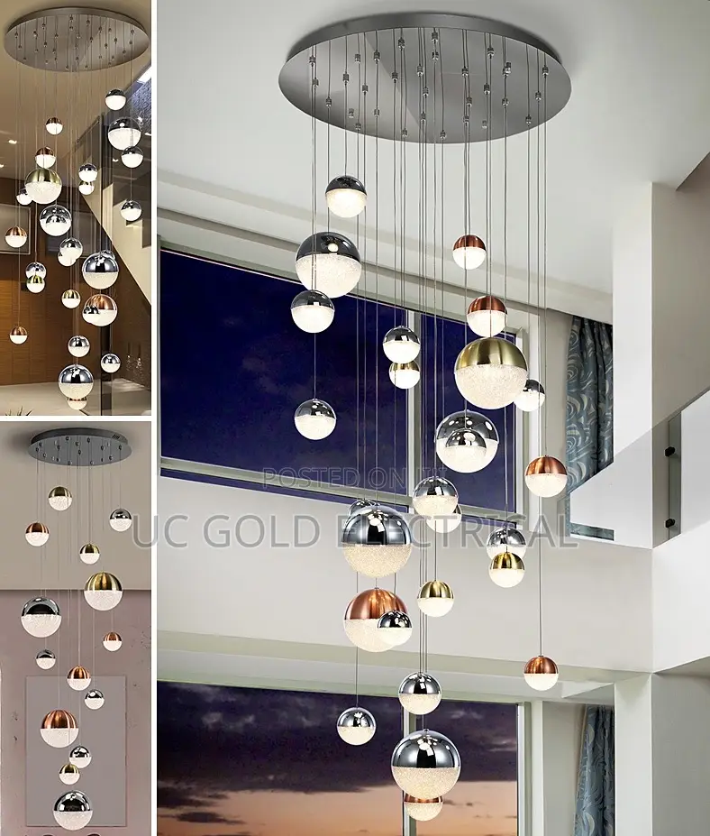 Modern Home Decor Led Lightspendant Light Lamps Forstaircase