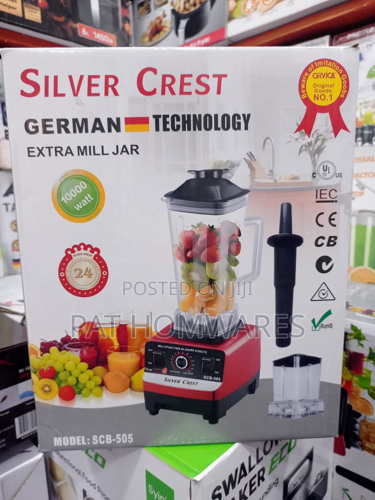 Silver Crest Blender 10000w