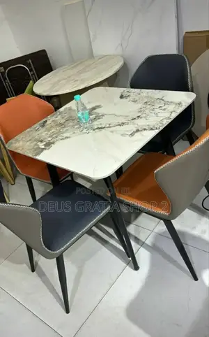 Marble Dining Table Set