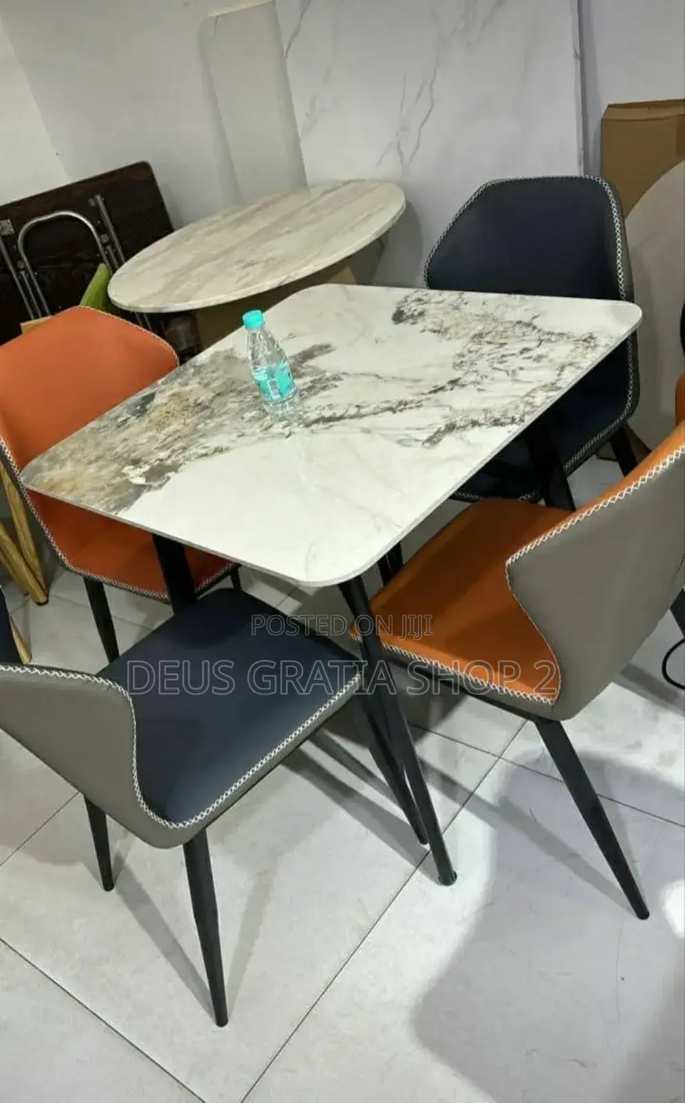 Marble Dining Table Set