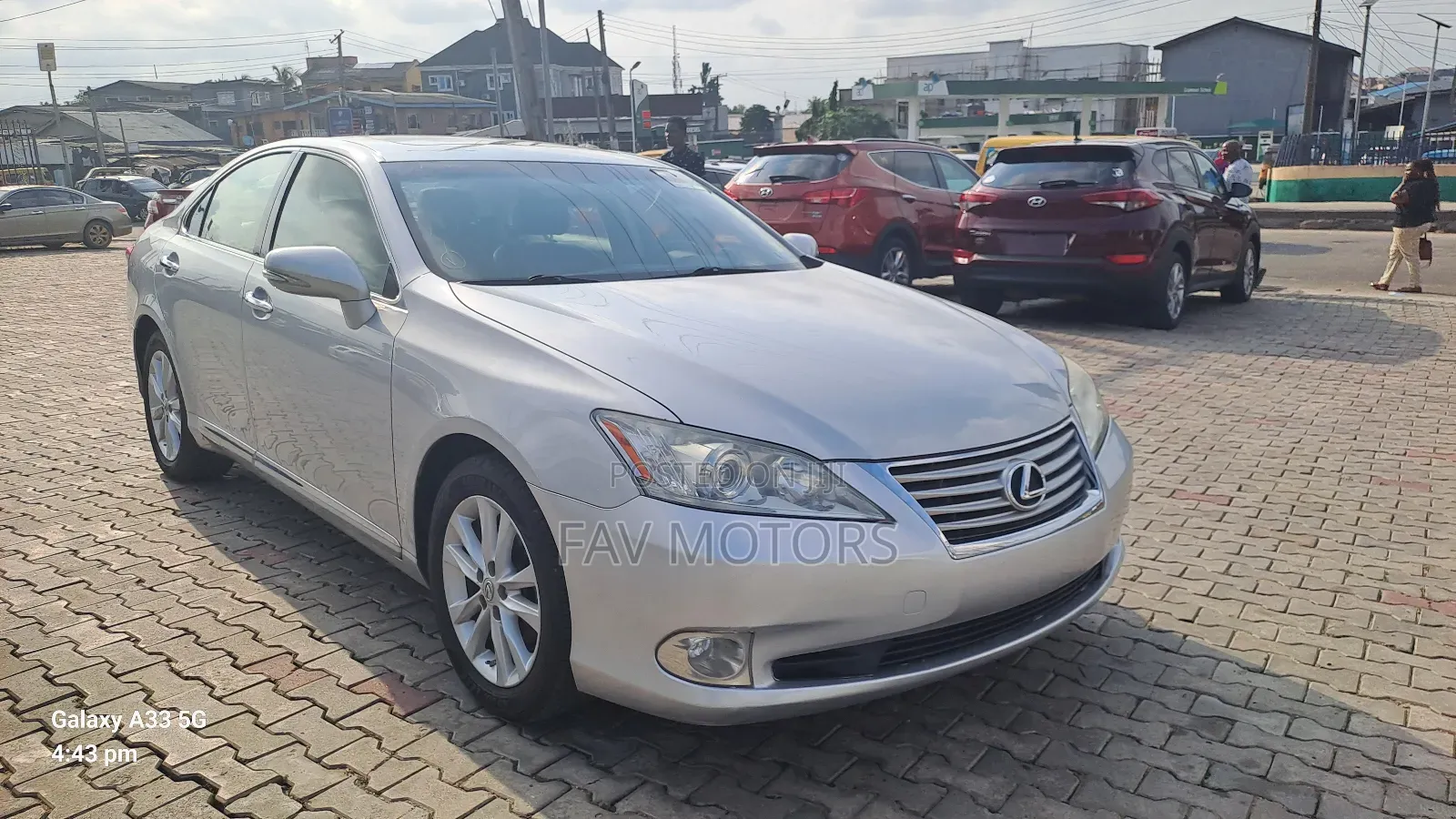 Lexus ES 350 2012 Silver