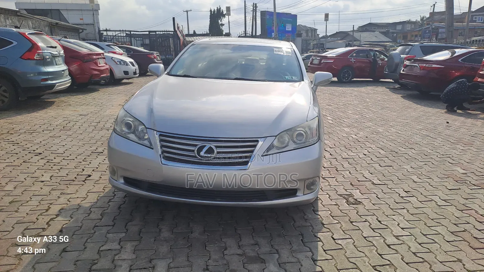 Lexus ES 350 2012 Silver