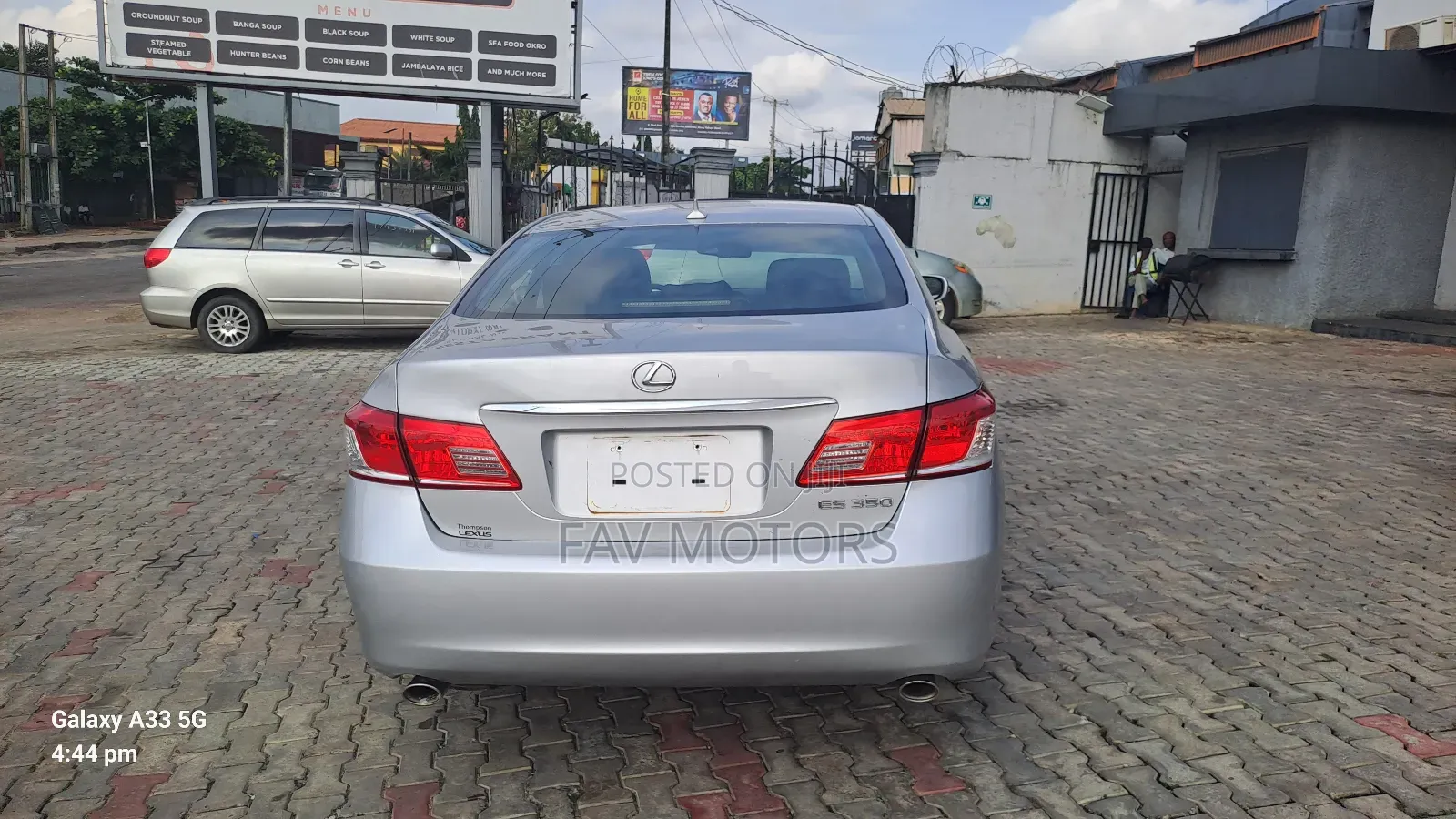 Lexus ES 350 2012 Silver