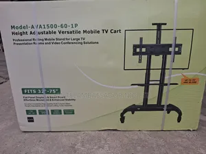 Height Adjustable Versatile Mobile Tv Cart